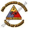 Army - 2nd Armored Division - Hello on Wheels