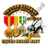 Navy - Vietnam  Veteran - w Medals - VN - Seabee
