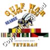 Navy - Gulf War 1990 - 1991 w Svc Ribbons - CAR - Seabee