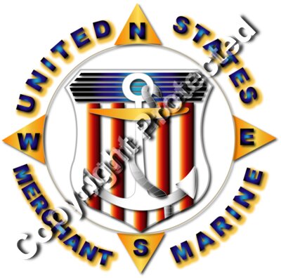 Emblem - US Merchant Marine - 1