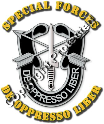 SOF - Special Forces DUI - De Oppresso Liber