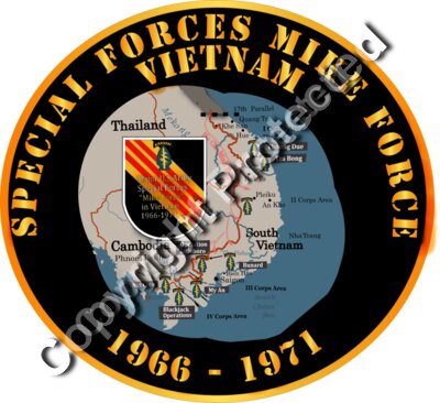 SOF - SF Mike Force In Vietnam Map - 1