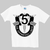 SOF - 5th SF - SF DUI - No Txt - Ladies ComfortSoft® Crewneck T Shirt