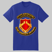 321st FA Front - 82nd Abn Div Back