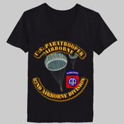 US Army Paratrooper - 82nd Front Back