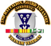 2nd Bn 503rd Infantry - Vietnam