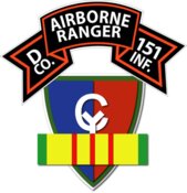 D Co 151th Infantry (Ranger) - 38th ID - VN R