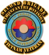  SSI - 2nd Bde - 9th Infantry Division w Viet