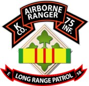 Vietnam - K Co 75th Ranger - 4th ID- VN Ribbo