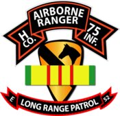 Vietnam - H Co 75th Ranger - 1st Cav - VN Rib