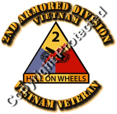 Army - 2nd Armored Division - VN Veteran