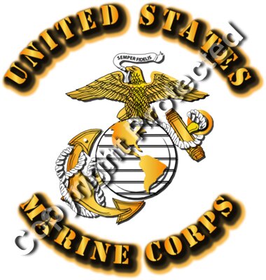 USMC - EGA - Back