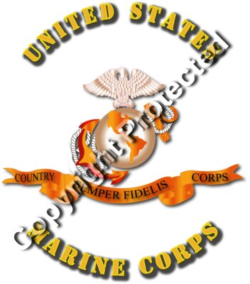 Emblem - US Flag - EGA