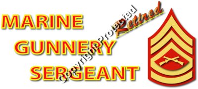 USMC - Marine Gunnery Sgt - Retired