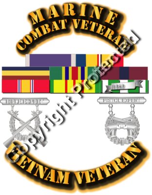 USMC - Mariine - VN - PH - CAR - PUC