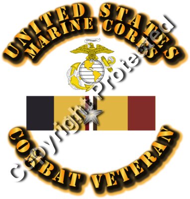 USMC - CAR - Combat Veteran - w Silver Star - V1