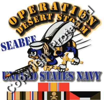 Navy - Seabee - Desert Storm Veteran - V2