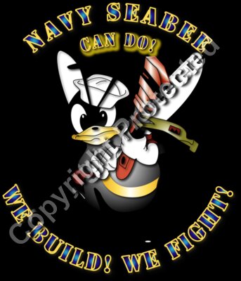 Navy - Navy SeaBee - w Wrench