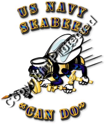 Emblem - US Navy SeaBees - Can Do