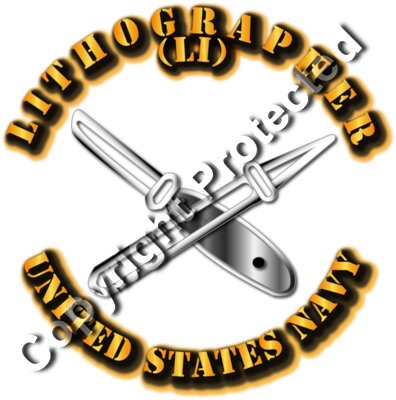 Navy - Rate - Lithographer