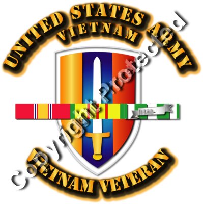 US Army - Vietnam w SVC Ribbons
