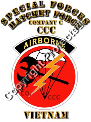 SOF - Special Forces Hatchet Force - CCC - Vietnam