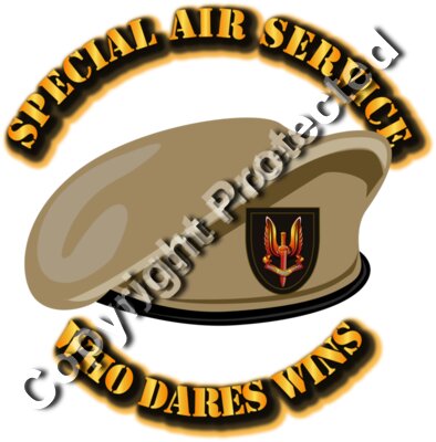 SOF - Special Air Service - Beret - Motto - UK